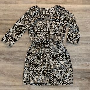 Tribal Patterned Dress